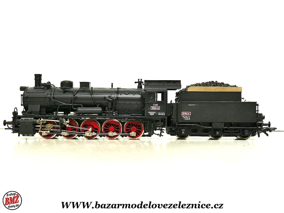 Roco - DC - Parní lokomotiva 534 115 ČSD - HO