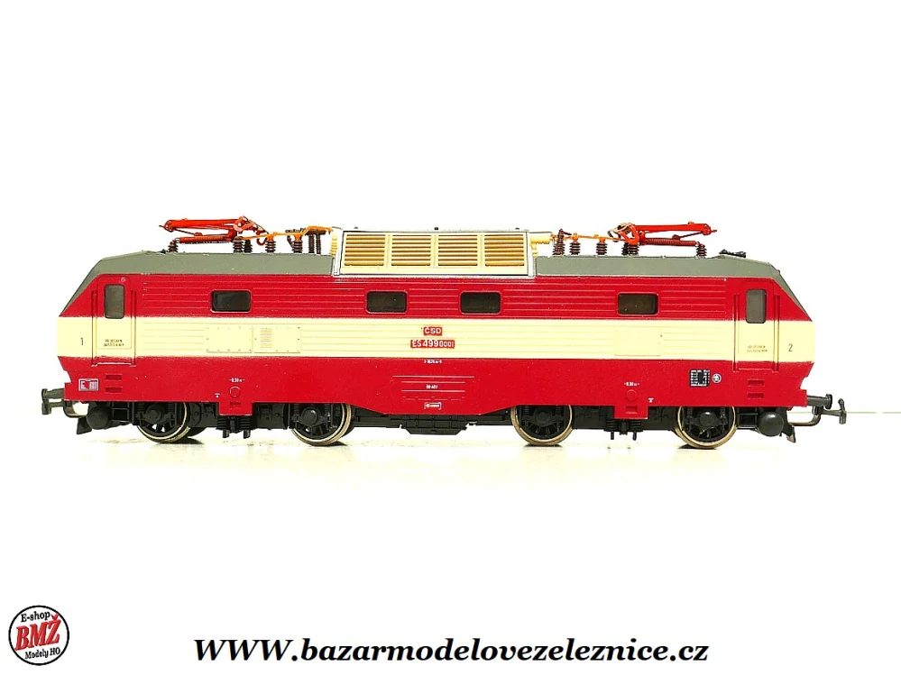 PIKO DDR - DC - Elektrická lokomotiva ES 499 ČSD -HO