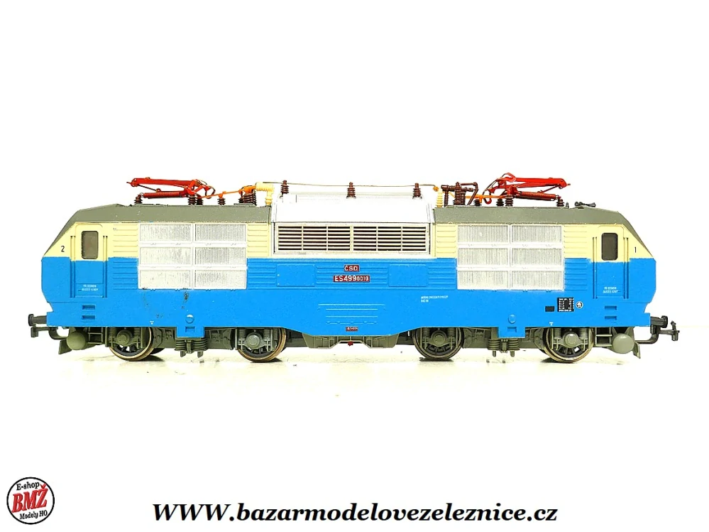 PIKO DDR - DC - Elektrická lokomotiva ES 499 ČSD -HO