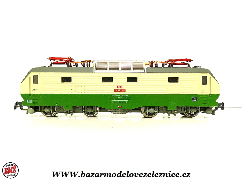 PIKO DDR - DC - Elektrická lokomotiva ES 499 ČSD -HO
