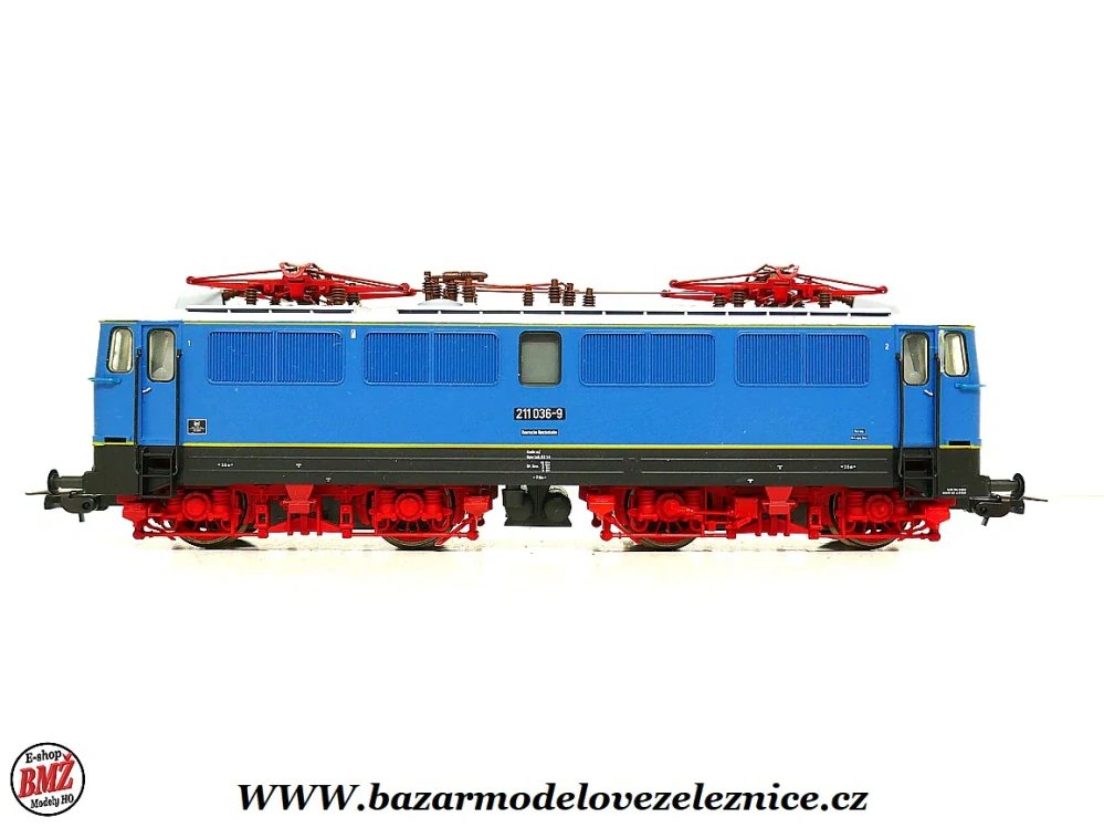 Nové Piko - DSS - Elektrická lokomotiva BR 211 036 DR Leipzig- HO