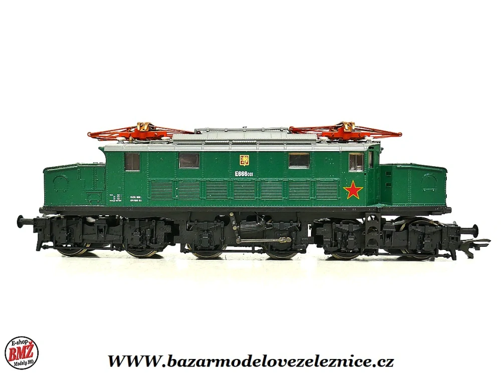Roco - DSS - Elektrická lokomotiva E 666 001 ČSD- HO