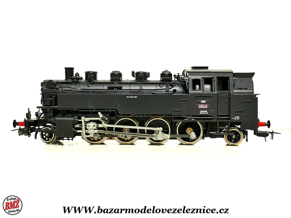 Piko DDR - DC - Parní lokomotiva 455 018 ČSD Originál - HO