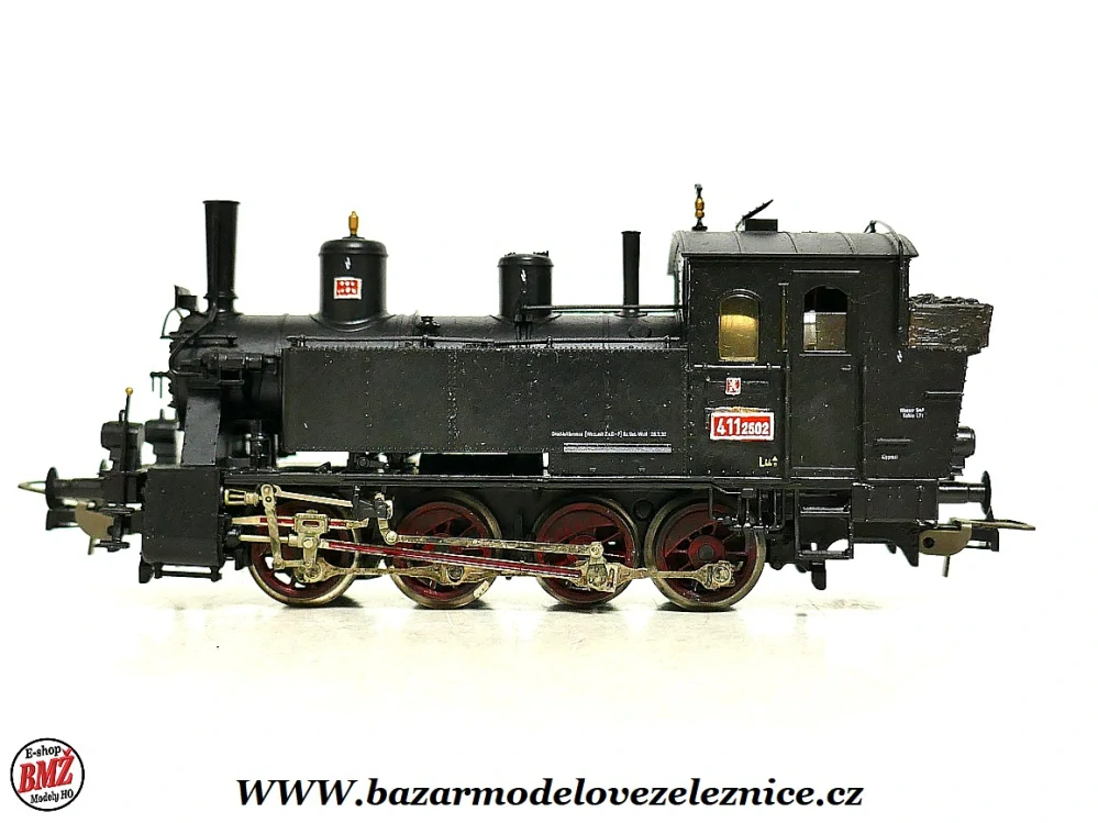 Fleischmann - DC - Parní lokomotiva 411 2502 ČSD - HO