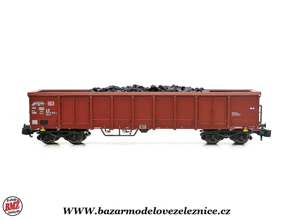 Hobby train- Otevřený vůz DB s uhlím- N