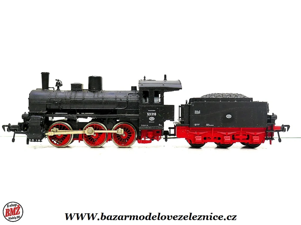 Fleischmann - DSS - Parní lokomotiva BR 53 316 DR - HO