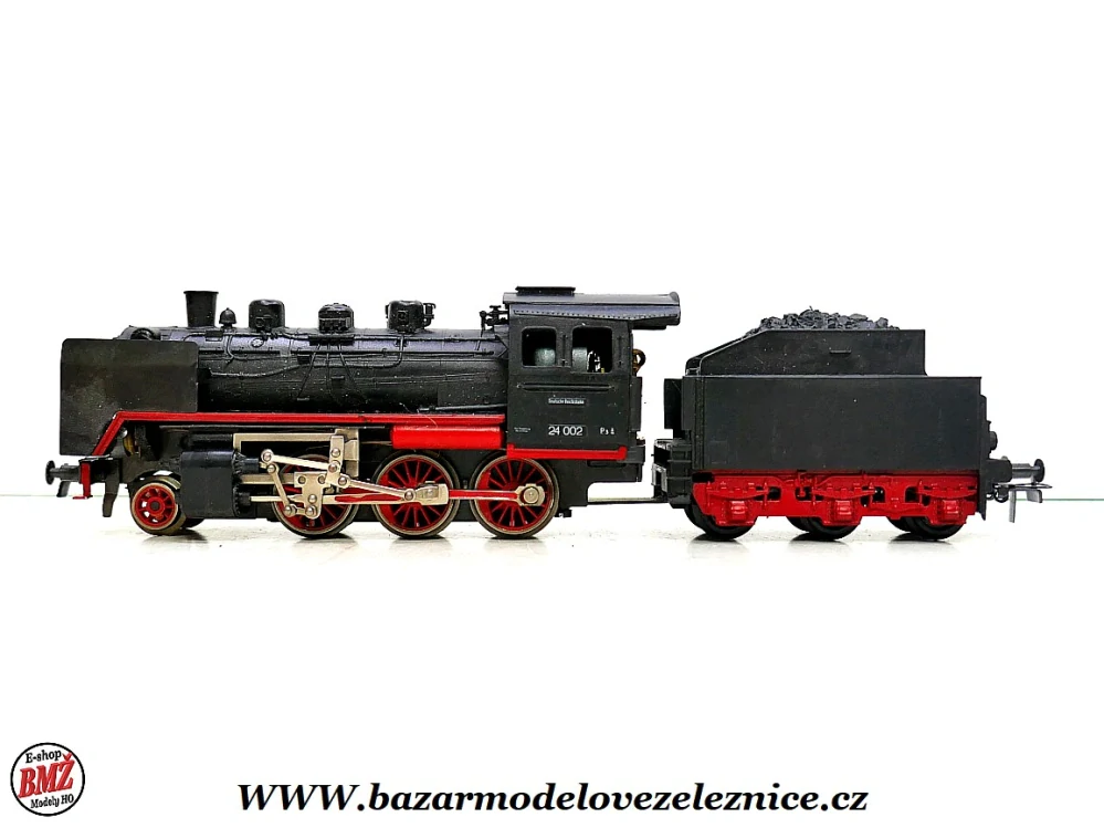 Piko DDR - DC - Parní lokomotiva BR 24 002 DR - HO