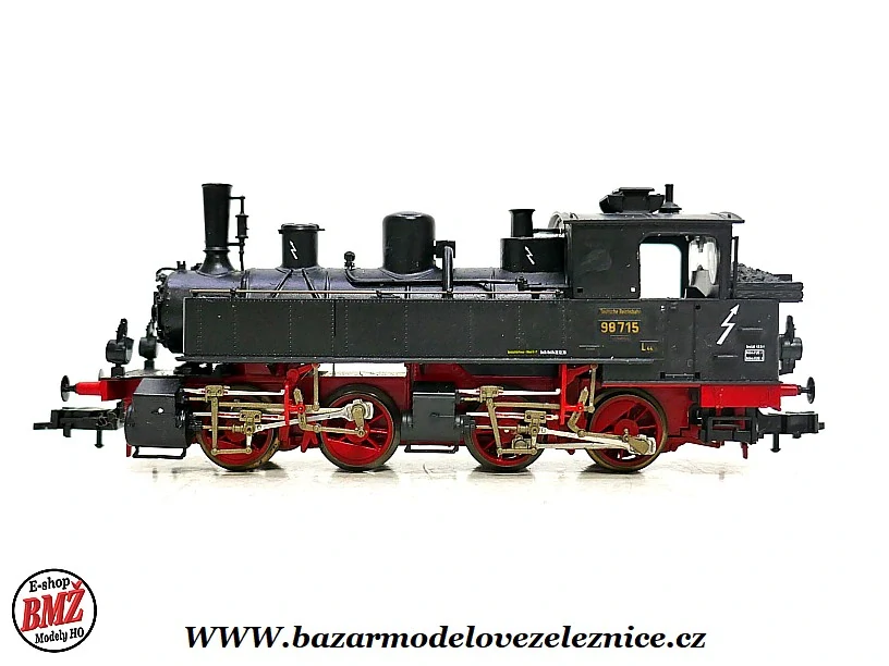 Roco - DC - Parní lokomotiva BR 98.7 DRG - HO