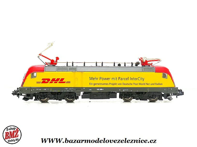Hobbytrain - DSS - Elektrická lokomotiva 182 Taurus - DHL - N