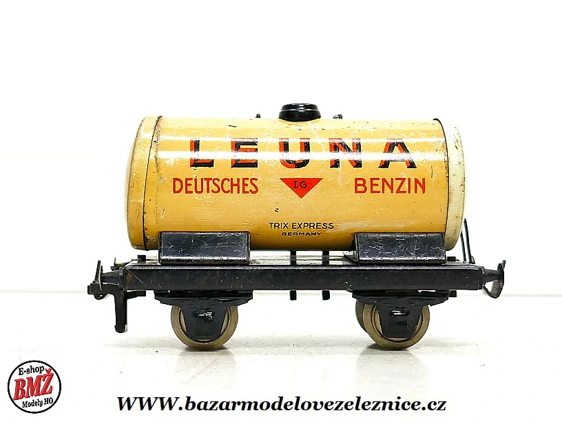 ? - Cisternový vůz Leunal plechový model - HO