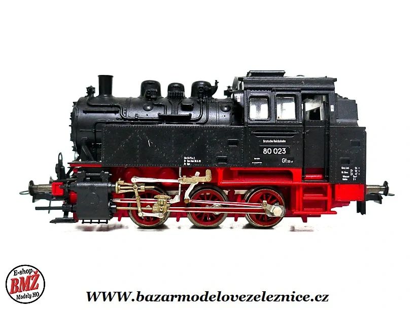 Roco - DSS - Parní lokomotiva BR 80 023 DR - HO