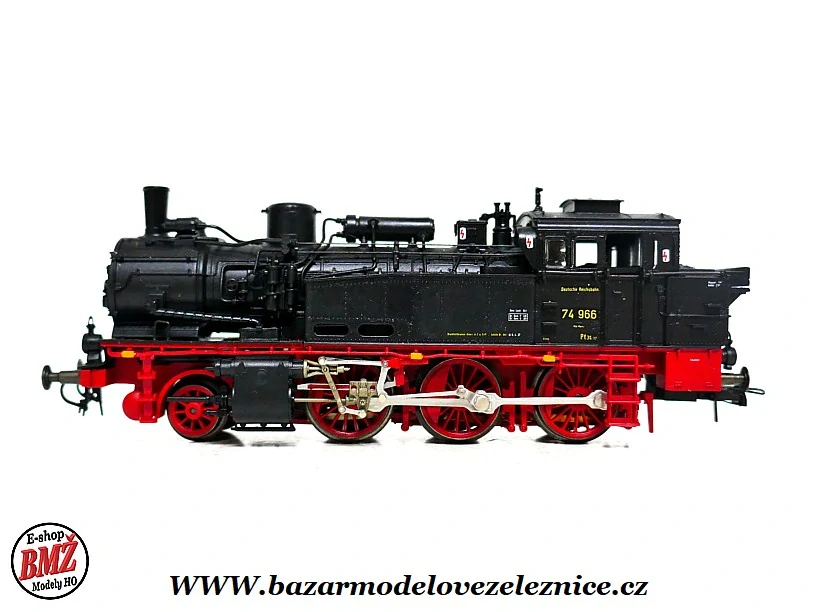 Roco - DC - Parní lokomotiva BR 74 966 DRG - HO