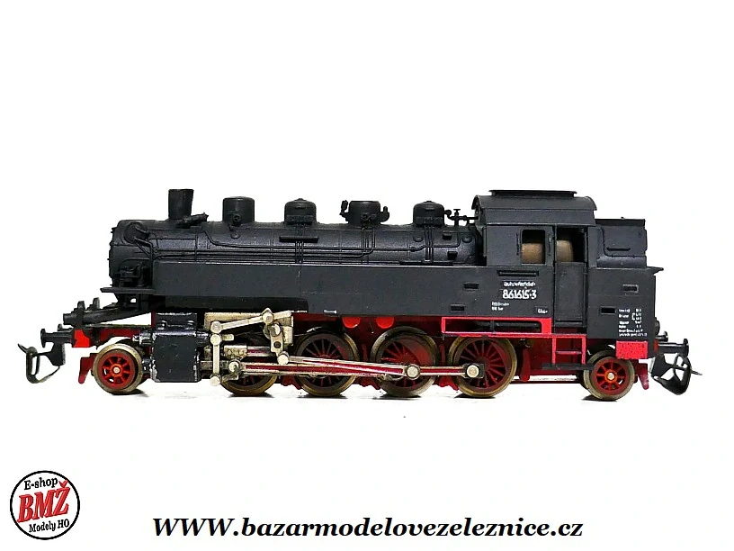 BTTB - Parní lokomotiva BR 86 1615 DR - TT