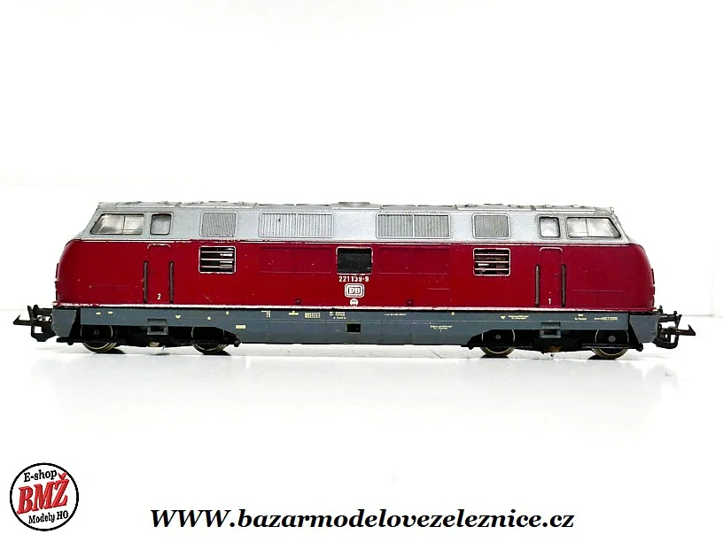 Zeuke - Dieselová lokomotiva BR 221 139 DB - TT