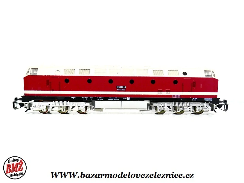 BTTB - Dieselová lokomotiva BR 119 120 DR - TT