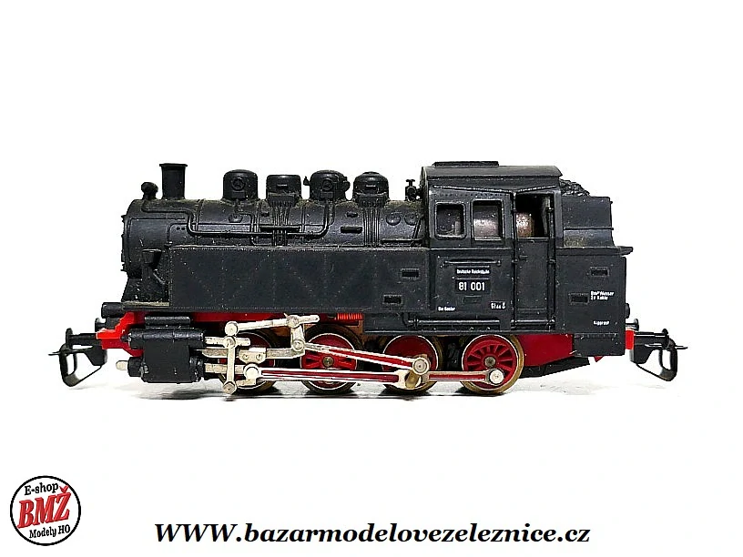 BTTB - Parní lokomotiva BR 81 001 DR - TT