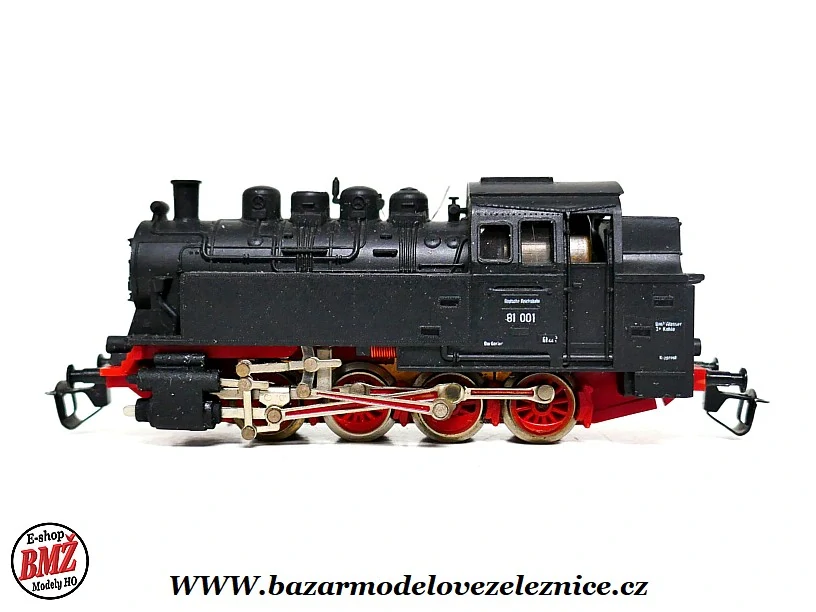 BTTB - Parní lokomotiva BR 81 001 DR - TT