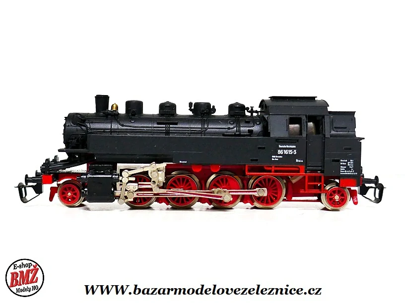 BTTB - Parní lokomotiva BR 86 1615 DR - TT