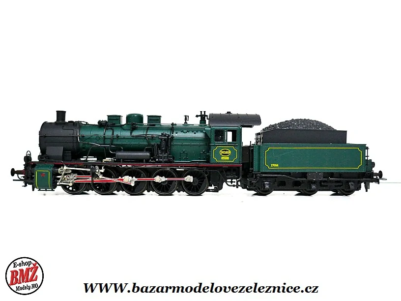Roco - DC - Parní lokomotiva SNCB 9089 EX BR 57 - HO