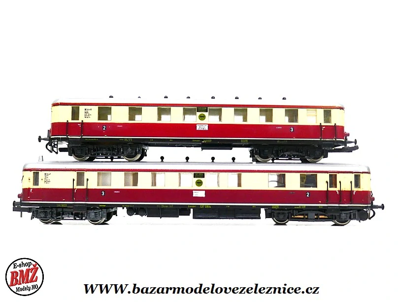 PIKO DDR - DC - Dieselová souprava BR 185/195 DRG - HO