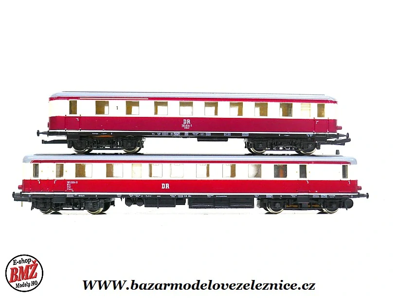 PIKO DDR - DC - Dieselová souprava BR 185/195 DR - HO