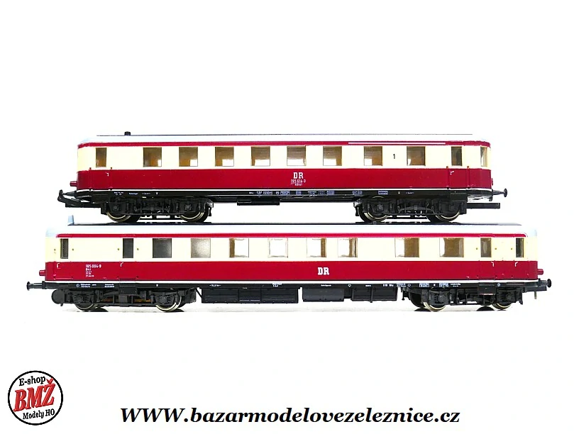 PIKO DDR - DC - Dieselová souprava BR 185/195 DR - HO
