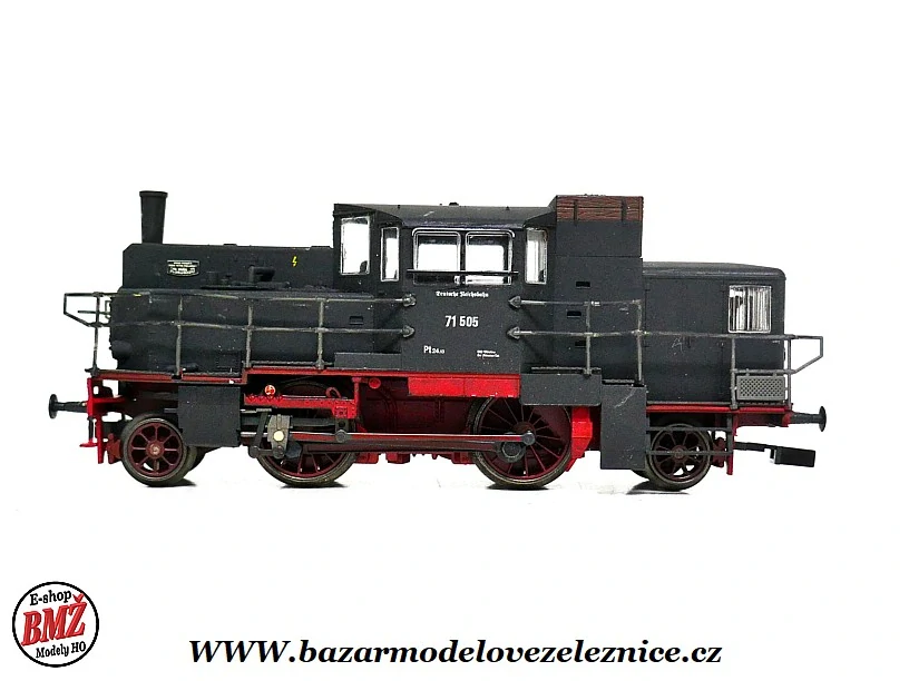 Kleinbahn - DC - Parní lokomotiva BR 71 606 DRB- HO
