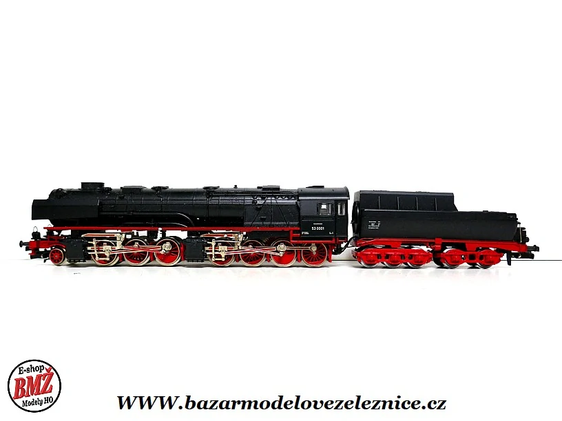 Marklin Hamo - DC - Parní lokomotiva BR 53 0001 DR - HO