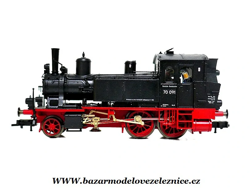 Fleischmann - DCC - Parní lokomotiva BR 70 091 DR  - HO