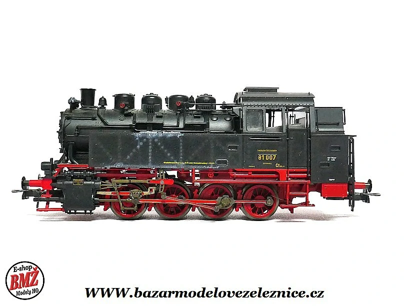 Fleischmann - DSS - Parní lokomotiva BR 81 007 DRG Lehká patina- HO