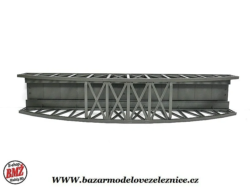 Marklin - obloukový most 1kolejný d x- š x v) 360 x 64 x 117 mm HO