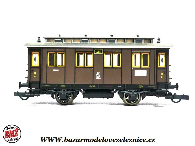 Fleischmann - Osobní vůz 1489 KPEV - HO