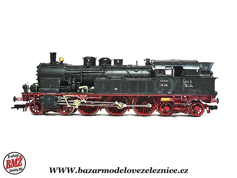 Fleischmann - DC - Parní lokomotiva BR 78 434 DB Patina - HO