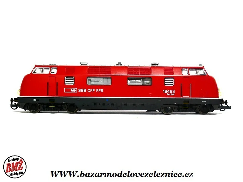Roco - DC - Dieselová lokomotiva AM 4/4 SBB Ex V 200 - HO