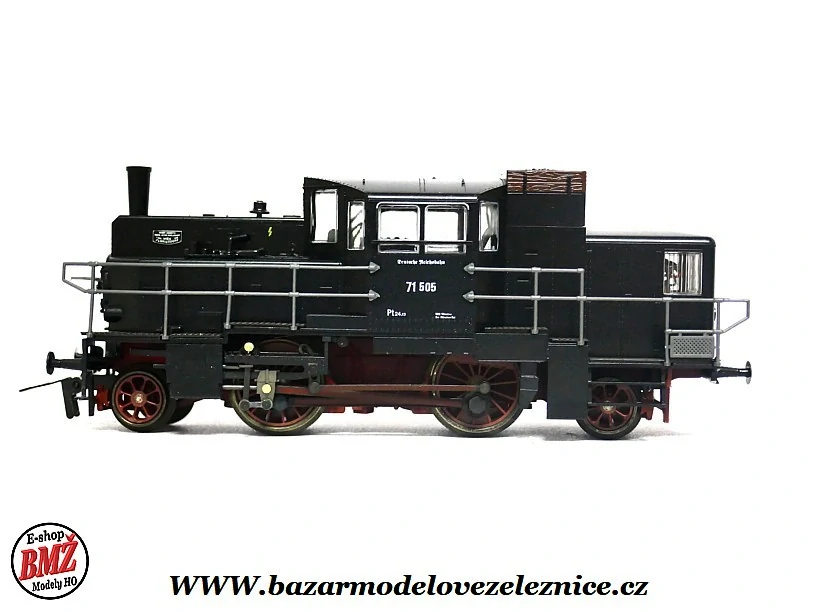 Klein model bahn - DCC - Parní lokomotiva BR 71 505 DRG- HO