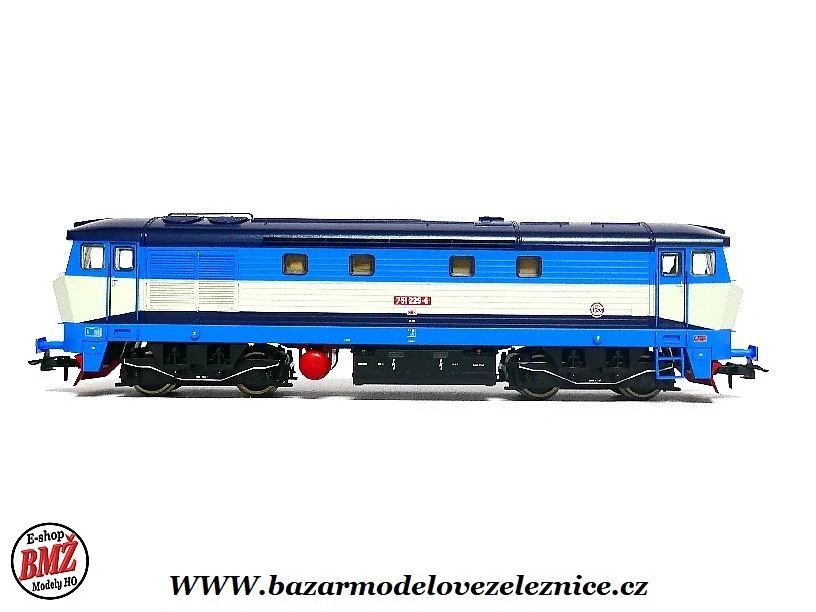 Roco - DSS - Dieselová lokomotiva 751 229 ČD - HO