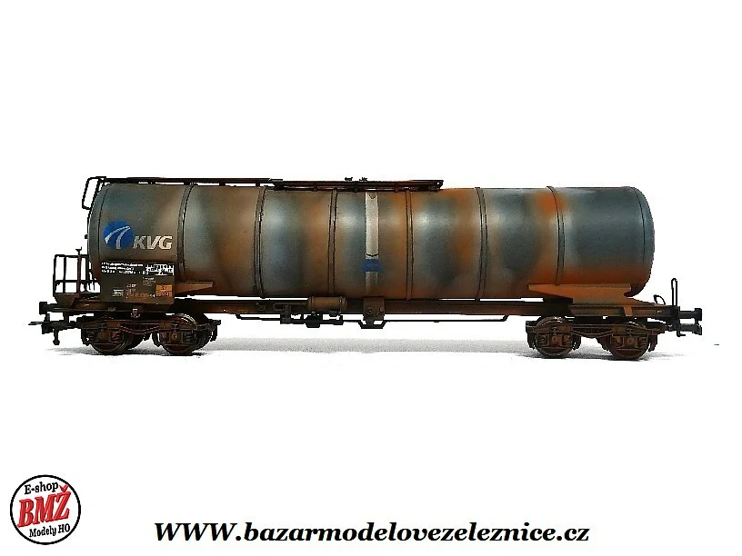Nové Piko - Cisternový vůz KVG DB patina - HO