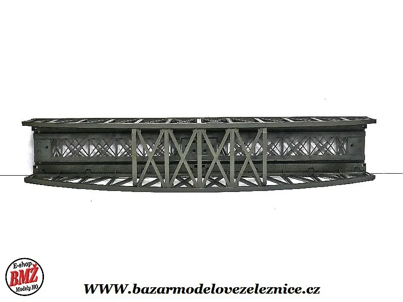Marklin - obloukový most 1kolejný d x- š x v) 360 x 64 x 117 mm HO