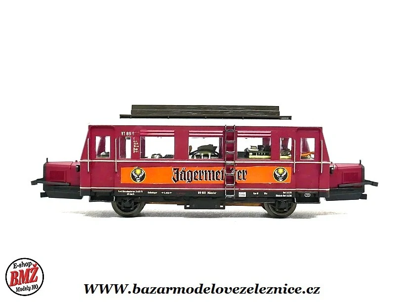 Trix - DCC - Motorový vůz VT 89.9 Wismar0- HO