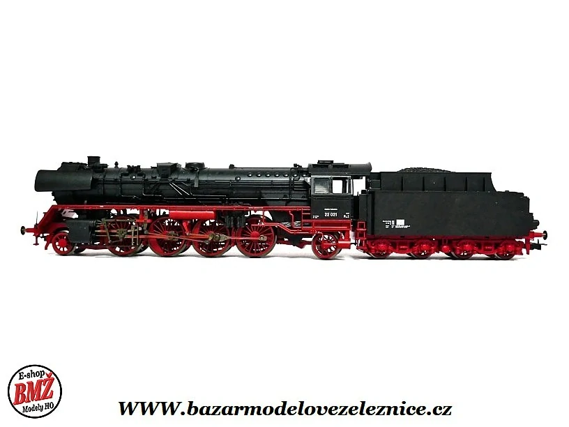 Fleischmann - DCC + ZVUK - Parní lokomotiva BR 22 012 DR  - HO
