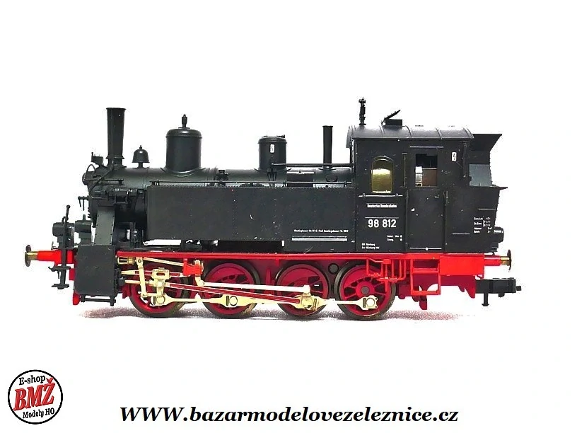 Fleischmann - DC - Parní lokomotiva BR 98 812 DR - HO