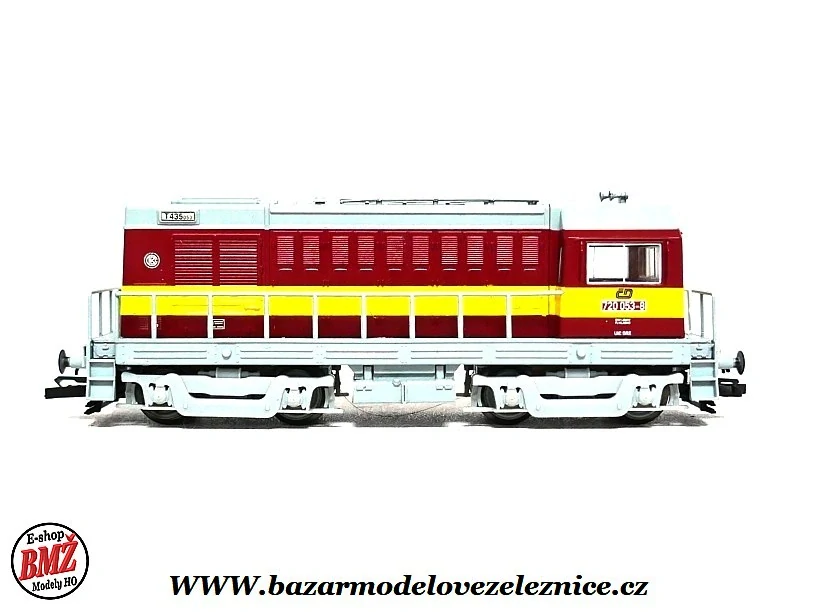 Tillig - DSS - Dieselová lokomotiva 720 053 ČD  - TT