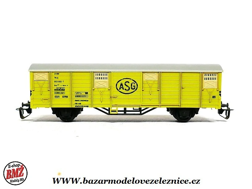 BTTB - Krytý vůz SJ ASG - TT