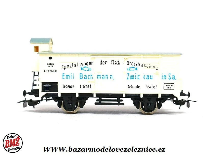 Piko DDR - Krytý vůz Emil Bachmann - HO