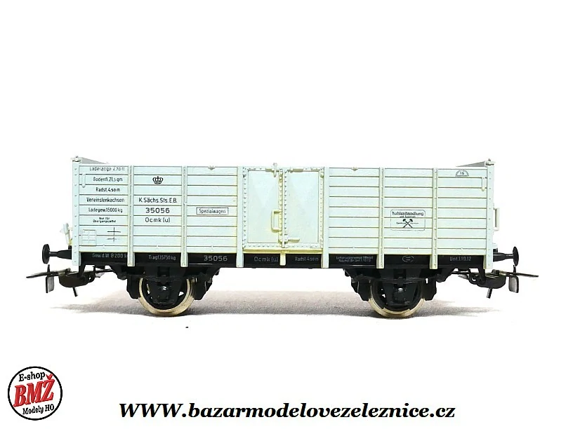 Piko DDR - Otevřený vůz K.Sächs.Sts.E.B - HO