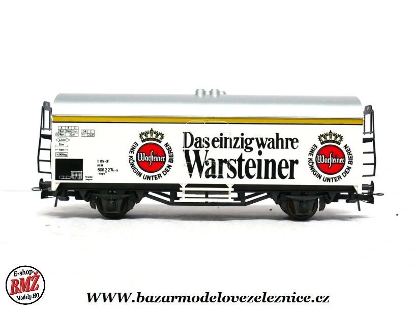 Baur - Pivovarský vůz DB Warsteiner - HO