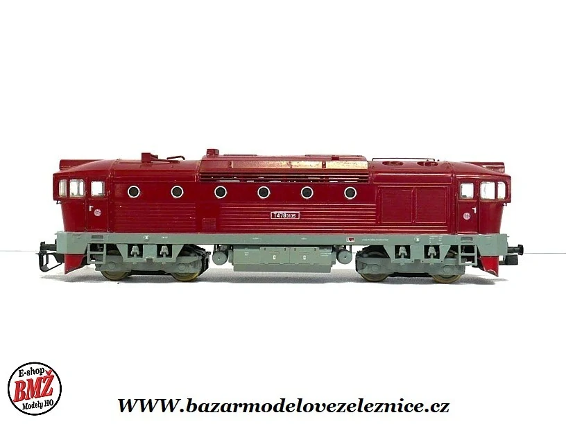 MTB - DCC + ZVUK - Dieselová lokomotiva T 478 ČSD Brejlovec - TT