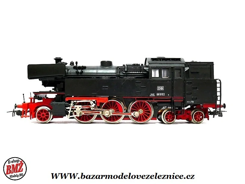 Piko DDR - DC - Parní lokomotiva BR 66 002 DR - HO