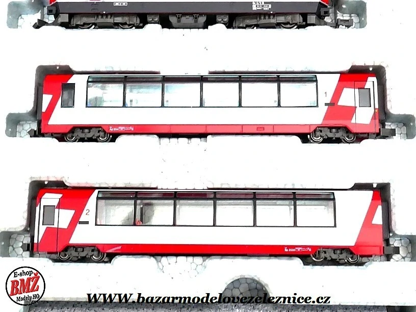 Kato - DSS - Set Glacier Express 3 dílný - N
