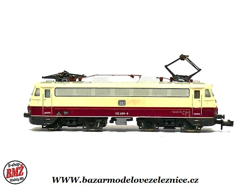 Minitrix - DC - Elektrická lokomotiva BR 112 DB - N